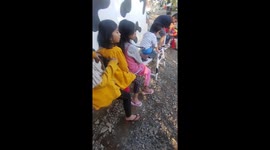 One uncle against 8 young nephews long time no see them