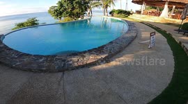 A quick peak on a beach resort in Anda, Bohol, Philippines