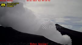 Indonesia's Mount Marapi erupts with volcanic ash