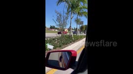 Martin Luther King car parade in Hallandale Beach, FL, USA