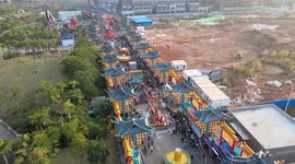 Chinese Welcome Lunar New Year In Nanning