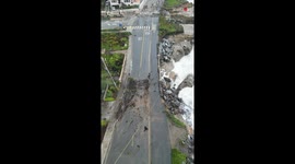 California storm snatches away one of the most scenic spots from the people