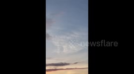 US: Falcon 9 Rocket Carrying USSF GPS Satellite Soars Into Florida’s Morning Skies