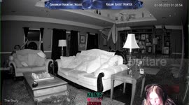 Ghost hunter spots ‘little girl’ lurking in ‘haunted’ house used to film horror movie