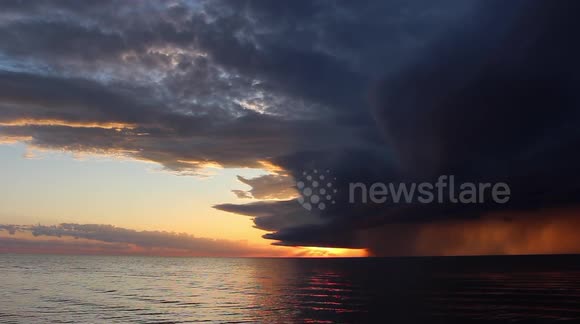 Sunset Stock Footage