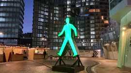 Battersea Power Station light festival