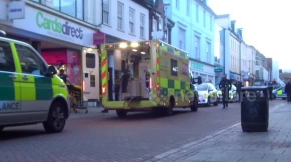 Reported stabbing death in Ipswich Town Centre
