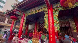 World famous Chinatown in Bangkok prepares for Chinese New Year