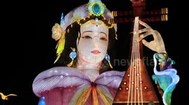 Chinese Lunar New Year Lantern Show In Yichang