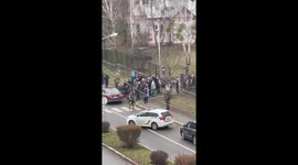 Former Prime Minister of Great Britain Boris Johnson came to Bucha