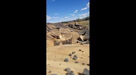 Cold non binary explosive shooting target