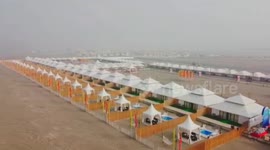 The Varanasi gets a new tent city for tourists & wedding spots