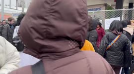 Rally for Actually Affordable Housing in New York, USA