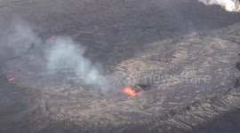Otherworldly footage shows lava spewing from Hawaii's Kilauea volcano
