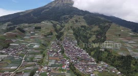 Nepal Van Java The Unique Residential At The Slope Of Mount Sumbing