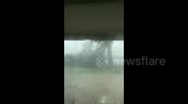 Storm system brings tornado and flooding across Greater Houston area, US