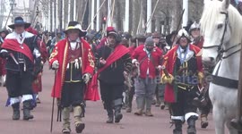 Execution of King Charles I reenacted in central London