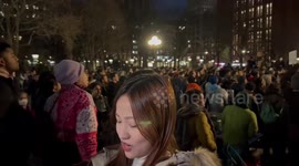 Cnats at the protest for Tyre Nichols in New York, NY, USA