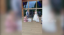 New mum praises her baby for ‘saving her life’ after it helped doctors remove fast-growing brain tumour