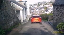 Port Isaac Drive through? A generic video of the narrow streets in Towns in Cornwall , this was filmed in Port isaac today because of the diversions in place causing traffic problems