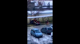 Woman damages car gifted to her by husband as she 'wanted another vehicle'