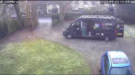 Meet the real-life Clark Kent: Man displays superhuman strength to stop moving van