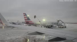 Wintry conditions in Texas grounds thousands of flights causing travel chaos across the state