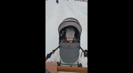 The season without snow brought nervousness to the people of Sarajevo, the first snowfall the mountains were already full.