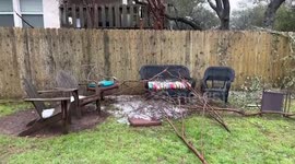 US Ice Storm: Tree Branches Snap Under Weight Of Ice