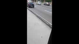 The traffic of the Rio de Janeiro