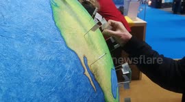 Michael Portillo spotted at the Destinations Travel Show held at Olympia in London