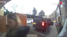 Man learns the hard way that GF's car's auto-handbrake only works when the car is off