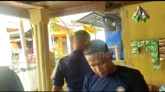 Huge 8-foot python removed from resident's attic in Indonesia