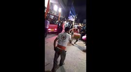 Hanuman Jayanti procession sambalpur . People celebrate Hanuman Jayanti akhada