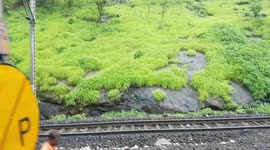 Beautiful nature Train journey in Odisha . India's One of the most beautiful railway route