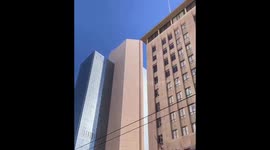 A daring free-climbing stunt captures attention in Phoenix