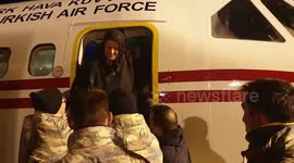 Turkish Air Force Working Round The Clock To Fly Survivors To Safety In Ankara, Turkey