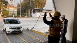 Turkish Navy Helps By Shipping Survivors From Iskenderun To Safe Areas