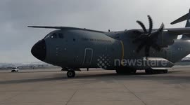 Air Corridor Continues To Fly Survivors To Safety After The Earthquake In Turkey