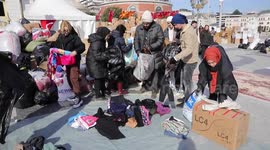 Macedonians in Skopje donate goods for victims of earthquake in Turkey