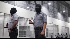 2,000 suspected gangs members transferred to mega terrorism prison in El Salvador