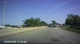 Road Rage: Two Vehicles Both in The Wrong Violating Traffic Laws