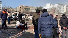 Aftermath of the deadly earthquake in Kahramanmaras, Turkey