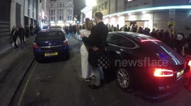 Departures at The Whats On Stage Awards In London guests included Sir Cameron Mackintosh, Frances Ruffelle,  Christine Allado, Ariana DeBose and Marisha Wallace