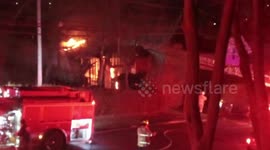 House fire and dead body