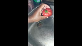 RARE RED PEPPER. This is something I've never come across and it's insanely amusing. Take a look