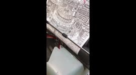 Typewriter artist creates flawless sketch of London's Royal Albert Hall