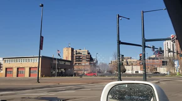 Firefighter: No fires today then It's time to water the parking lot