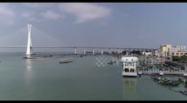 Haiwen Bridge in Wenchang, China