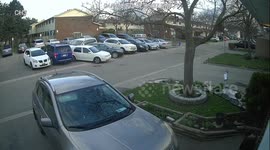 Reckless Driving Man With No License Tries to Drive a Van and Causes Accident